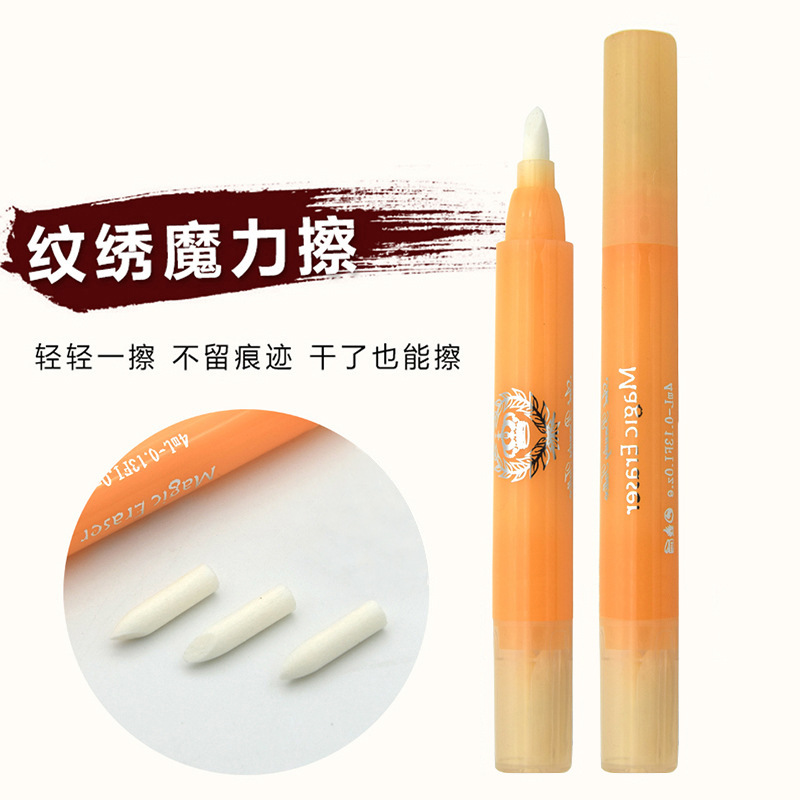 Magic Pen - Erasable Marker for Permanent Makeup - Erases marks from lip liner, eyebrow pencil, and eyeliner.