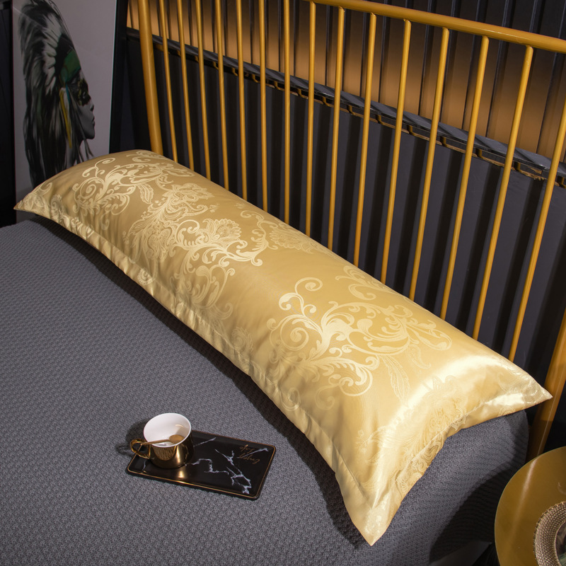 Gong satin blooming double pillow 1. 1.8m meter couple 1.2 pillow…