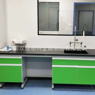 Test bench laboratory console test bench laboratory steel wood Central bench all-steel test bench experimental side table factory