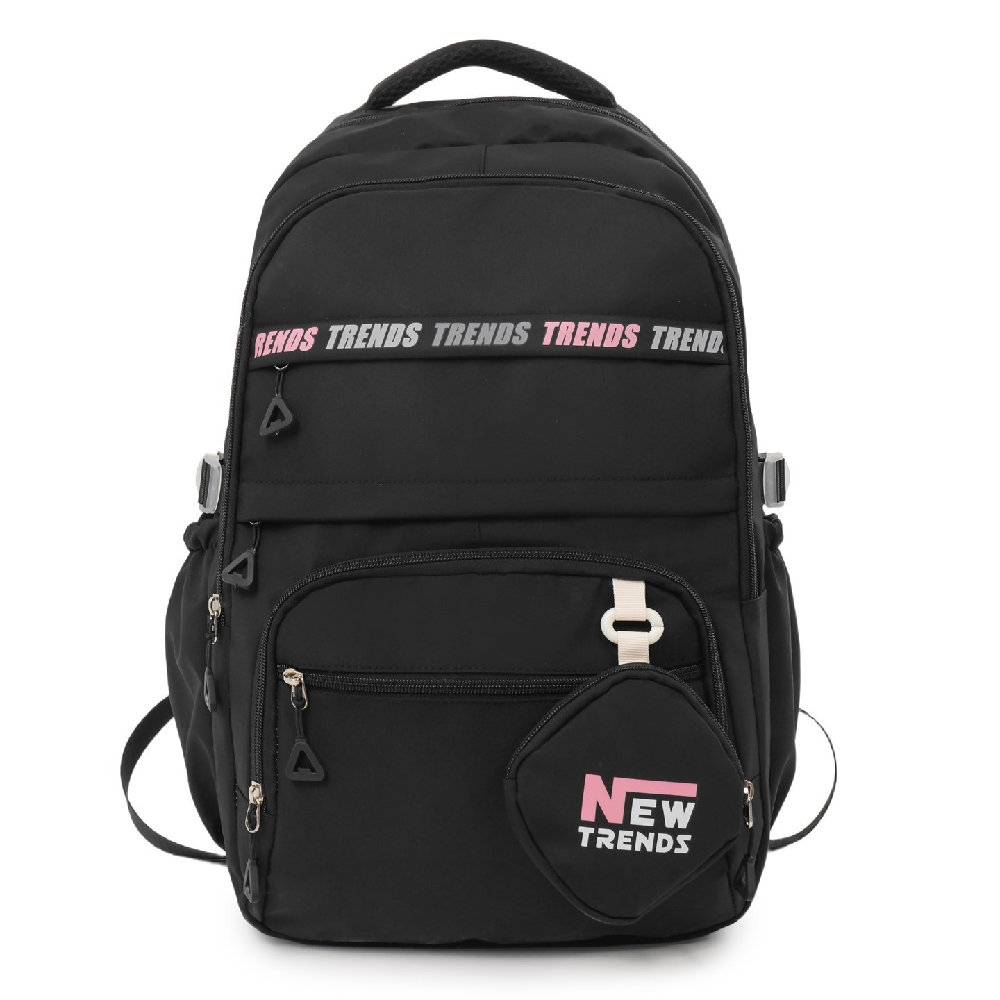 Mochila de ocio simple para estudiantes de secundaria de niñas, mochila de gran capacidad para estudiantes de secundaria, nuevo tipo de mochila de niñas del campus.