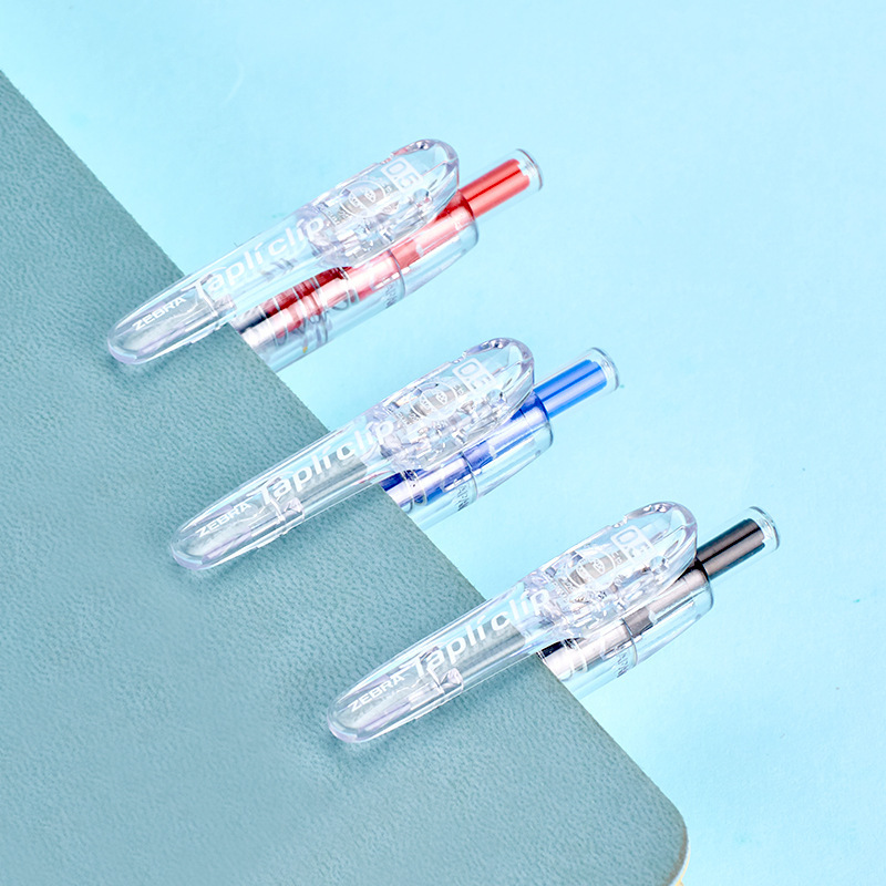 日本ゼブラ耐久性ボールペンbns5プッシュタイプ原子ペン0.5mm学生油ペン大きいペンクリップ顺|undefined