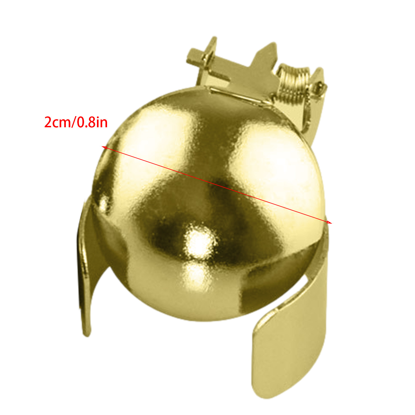 Galvanoplastia hierro vela automática extinción artefacto cubierta de la vela anti-oro vela automática extinción vela de seguridad de extinción de llama