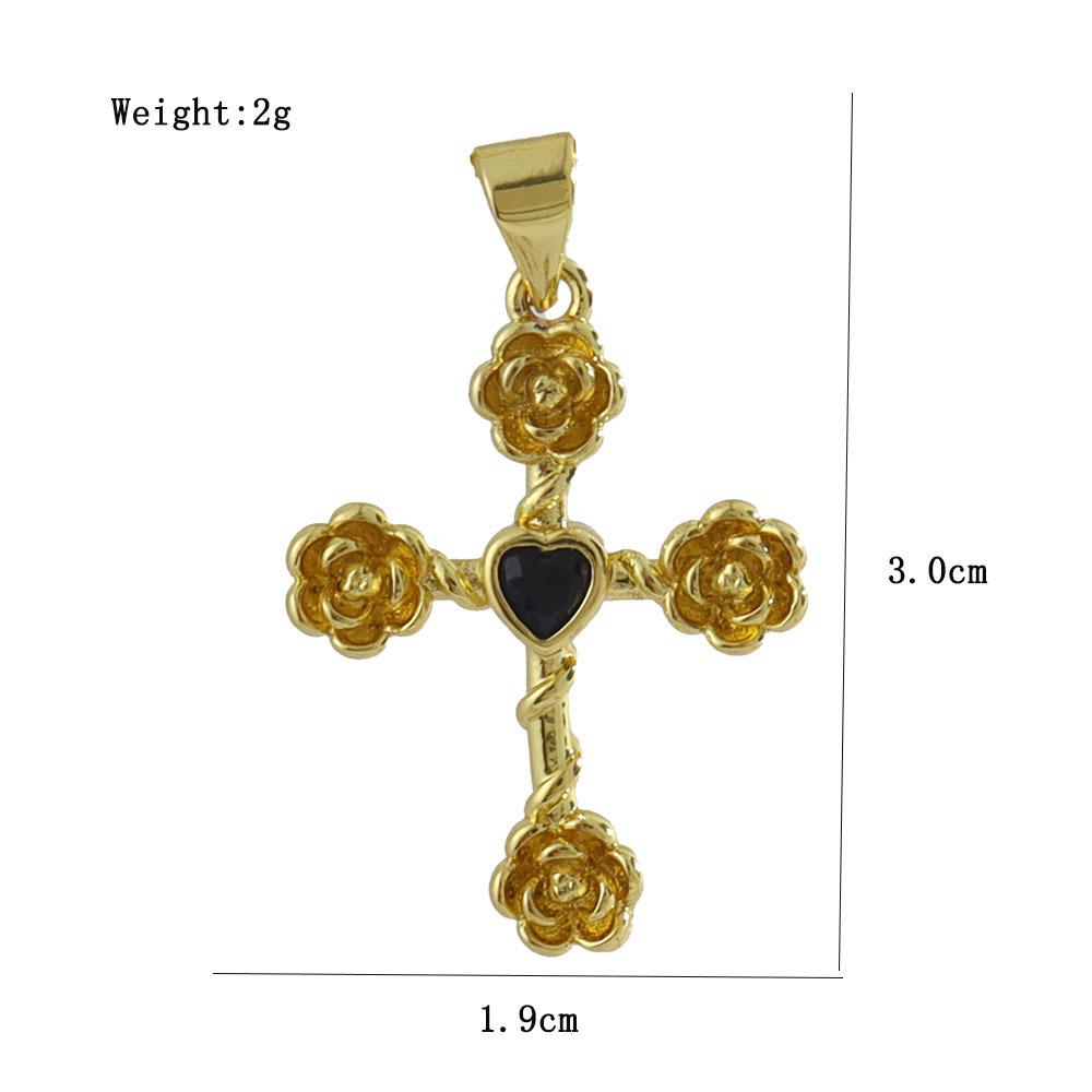 3g Weight Pendant Jewelry Making Type 14*26mm Jewelry Making Size Gold Plated Plating Material Zircon Inlay Material DIY Jewelry Accessories Classification 1 Piece Quantity Copper Material Human, Cross, Virgin Mary Pattern Inlay Design Vintage Style, Religion, Simple Style Style 1 Piece 14*26mm Copper Zircon Gold Plated Human Cross Virgin Mary Pendant 23