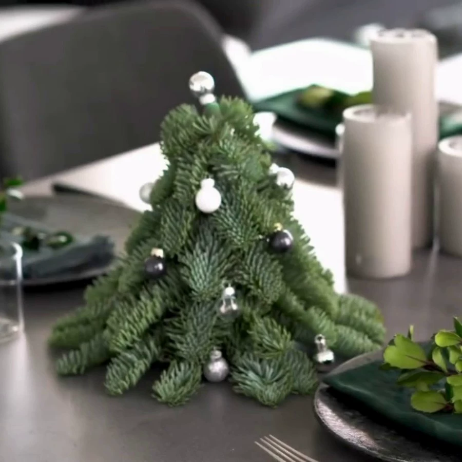 Othseth Конус цветок грязь Большая Рождественская елка Цветок грязь DIY изготовление базы фестиваль украшения цветок грязь 50 см