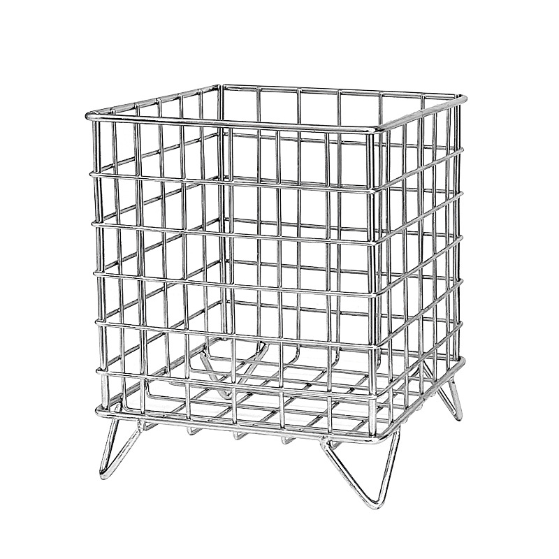 Caja de almacenamiento de máscaras faciales梳妆台 lavabo cosméticos canasta de almacenamiento de hierro forjado escritorio productos de cuidado de la piel estante caja de acabado