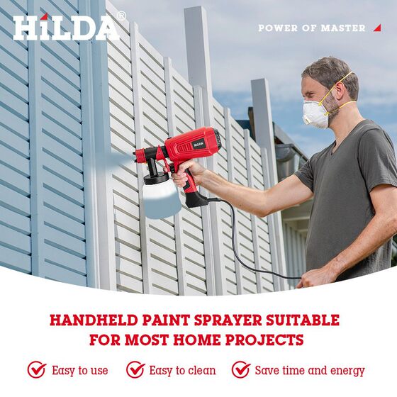 High Power Spray Gun High Atomization Electric Spray Paint Gun Handheld Sprayer Portable Disinfectant Water Alcohol Sprayer