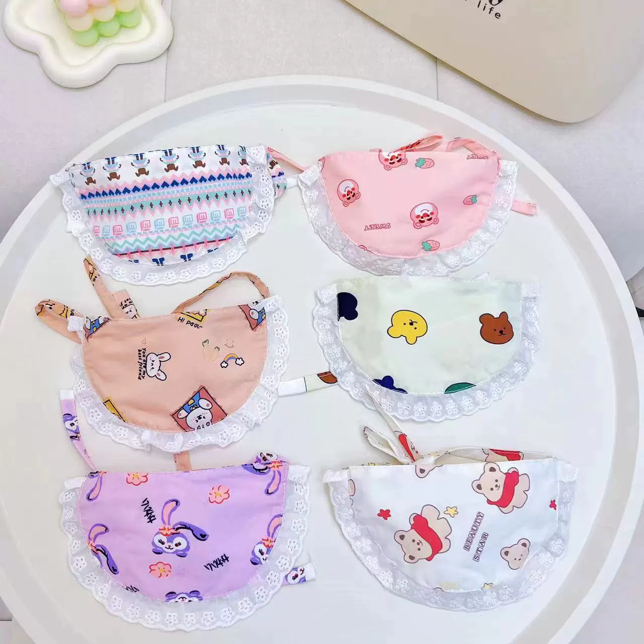 Маленькие, средние и большие собачьи нагрудники, собачьи шарфы для слюны, шарфы для собак Самойед, золотистый ретривер, хаски, аляскинские собачьи шарфы.