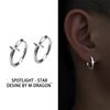 Small design advanced brand earrings, 2022 collection, high-quality style