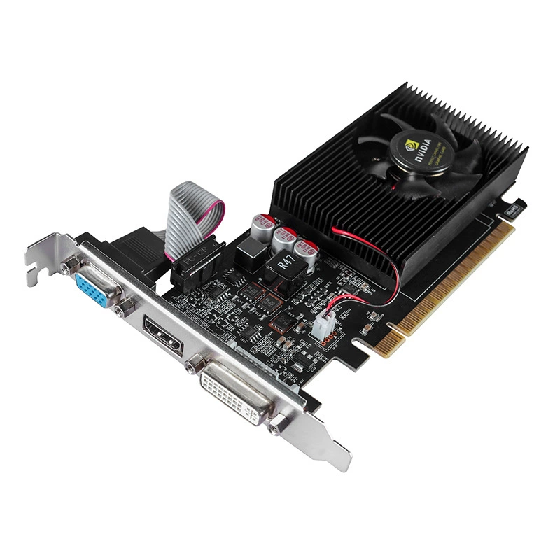 Новая GT220 1G видеокарта DDR3 128BIT офис игра полуприводная карта независимая видеокарта 220