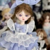 Blue maid (the baby can open the cover)