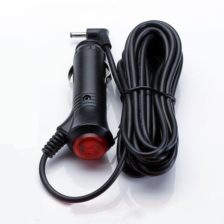 带开关12v24v电子狗DC3.5MM接头雷达点烟器导航仪车载充电器|undefined