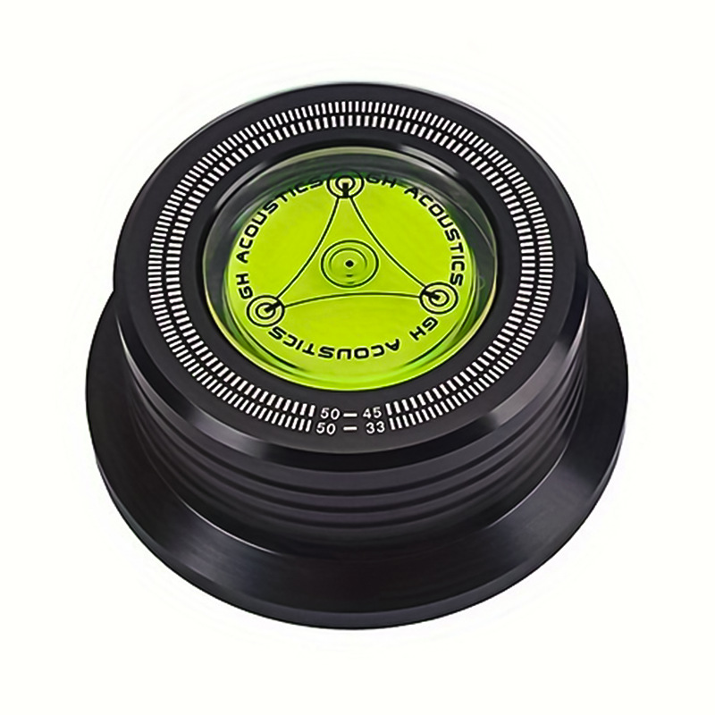 50HZ LP Vinilo Fonógrafo de la ciudad del disco LP Plato de la ciudad del disco con nivel de agua Viene con nivel de nivel y medición de velocidad