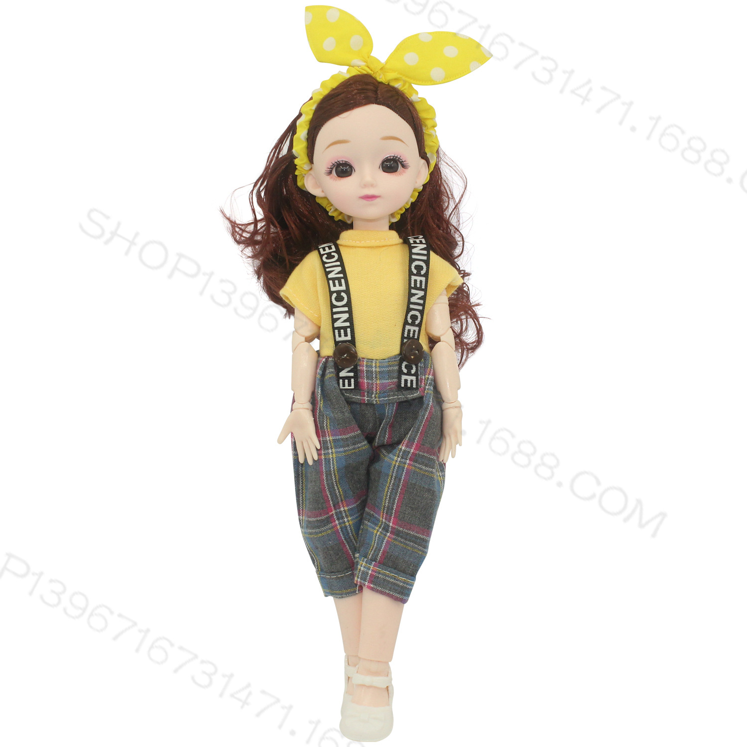 Change up girls toy clothes 30cm bjd simulation doll fat body cute wind doll set