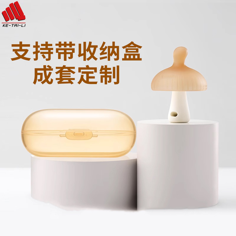 Baby silicona dentín personalizado anti-comerción infantil mano de grado de alimentos juguetes de dentín palillos de molienda mordida productos para madres y bebés