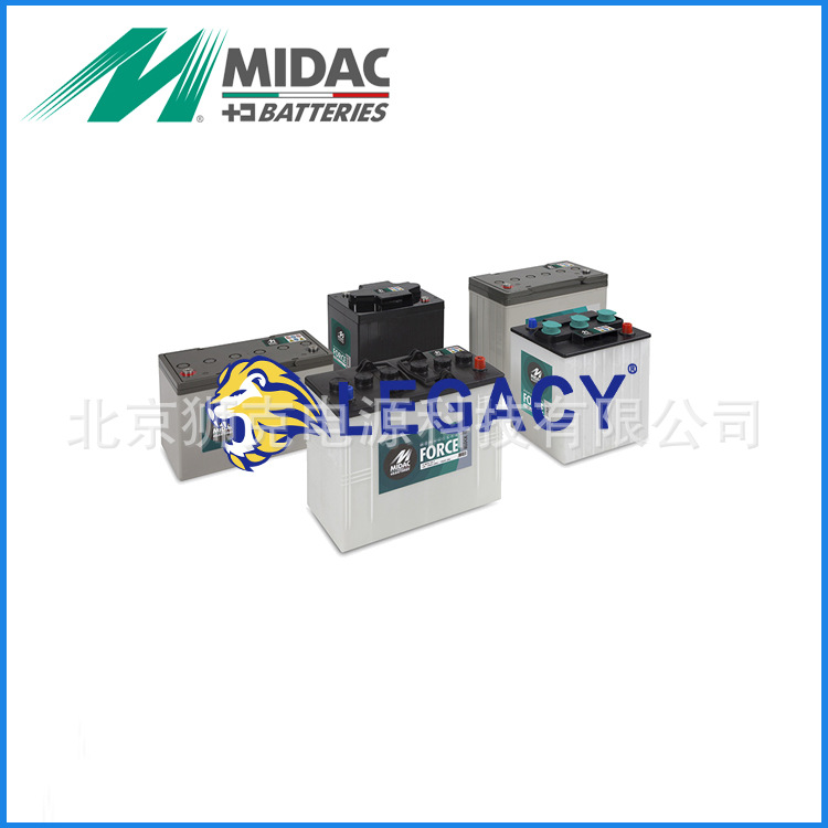意大利MIDAC蓄电池启动型汽车、船舶、发电机电池