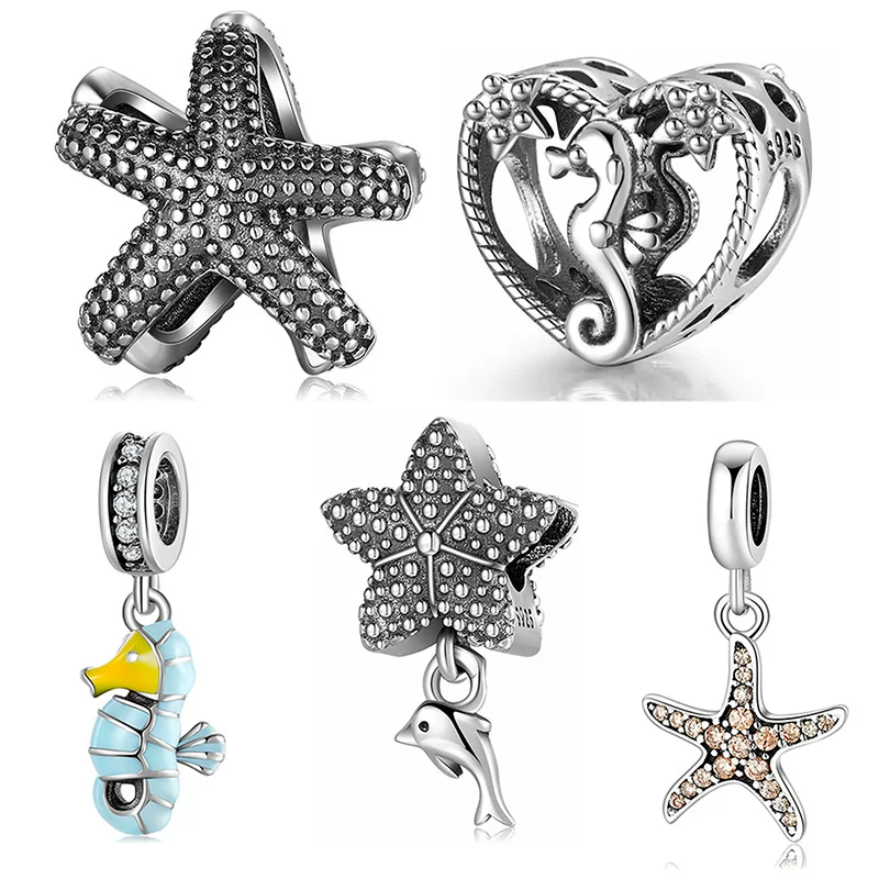 MAGIC CHARMS S925, морское украшение подвеска, браслет, аксессуары, бусины, образец серебро 925, DIY