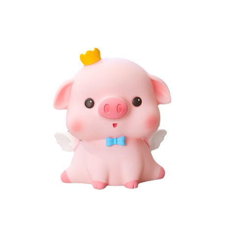Piggy bank children's anti-fall bedroom bedside table ornaments birthday gift small gift cartoon piggy bank