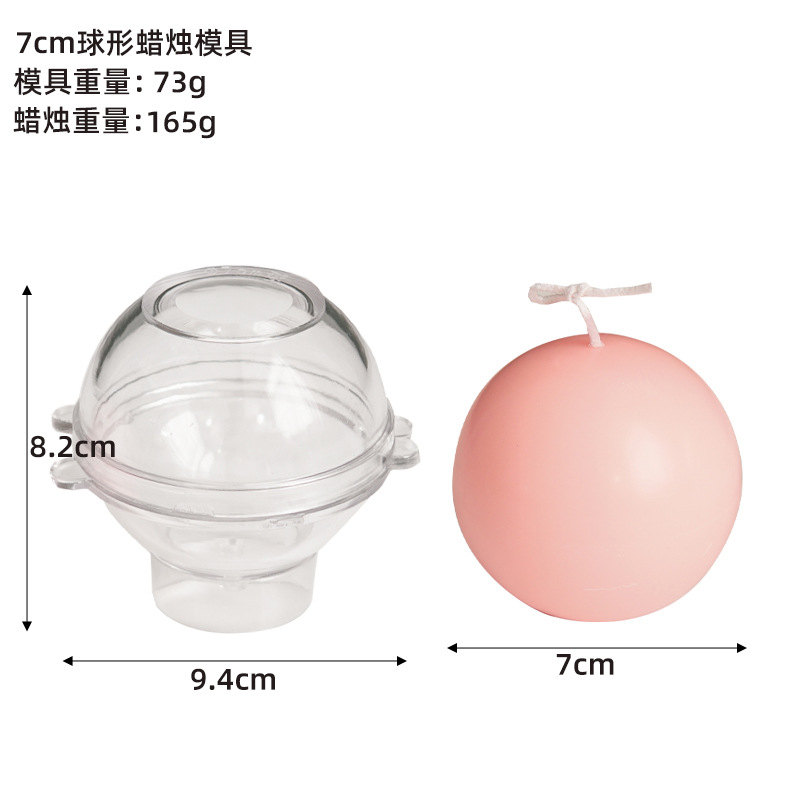 DIY handmade candle raw material planet ball mould incense candle mould candle ball series mould