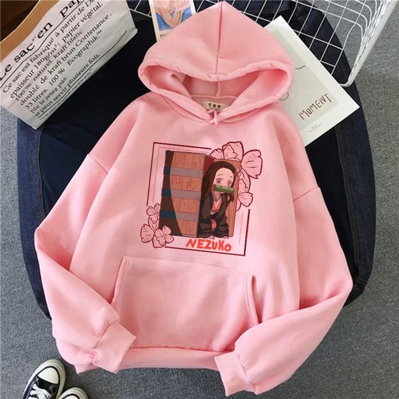 Y2k Japan Anime Women Sweatshirts Manga Plus Size Hoodie