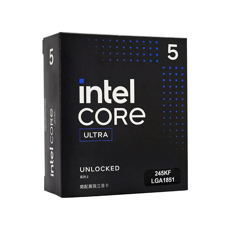Core Ultra 5 245KF настольный процессор 14 ядер 14 потоков, для киберспорта и офиса