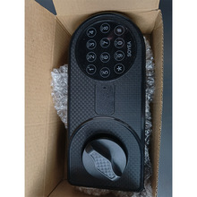 工厂直销酒店公寓家用保险箱指纹锁高清屏智能锁文件柜防盗密码锁