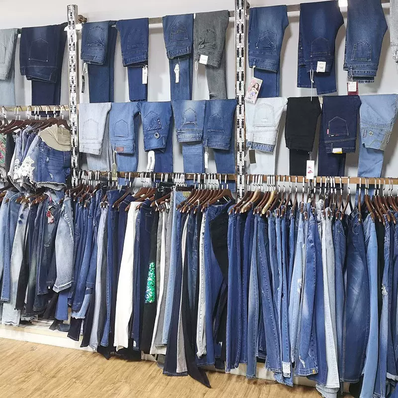 men"s jeans外贸亚马逊尾货男士牛仔裤直筒弹力清仓牛仔裤批发