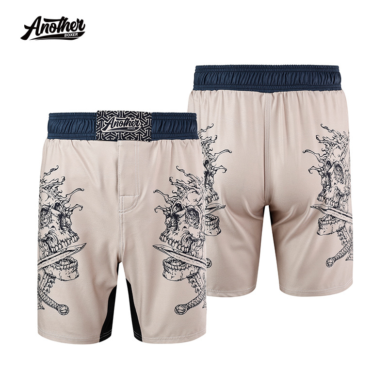 Anotherboxer Templar Knight Brazilian Jiu-Jitsu Mma Fighting Shorts Men's and Women's Elastic Quick-Dry Sports Shorts