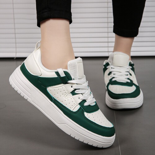 Women's Summer Spring New Casual Comfy Flat Sneakers with Thick Insoles and Height Increase Platform