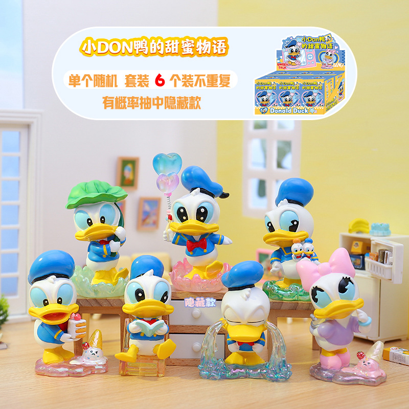 Q萌かわいい公仔萌萌小パーティー盲箱置物少女比心寝室装飾品祝日プレゼント卸売り