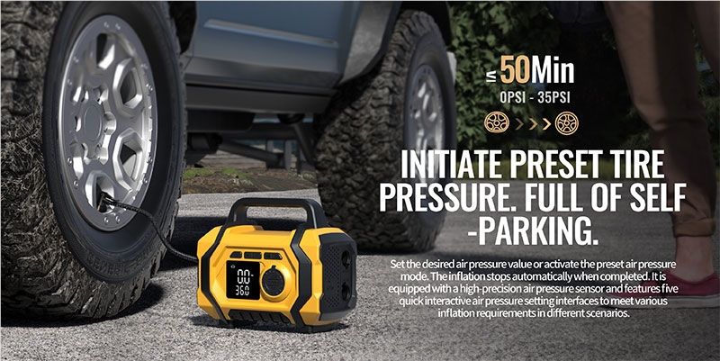 Emergency Start-Up Power Supply, Strong Start-Up Generator, Large-Capacity Vehicle-Mounted All-In-One Unit, Emergency Ignition, Power Supply, and Air Pump