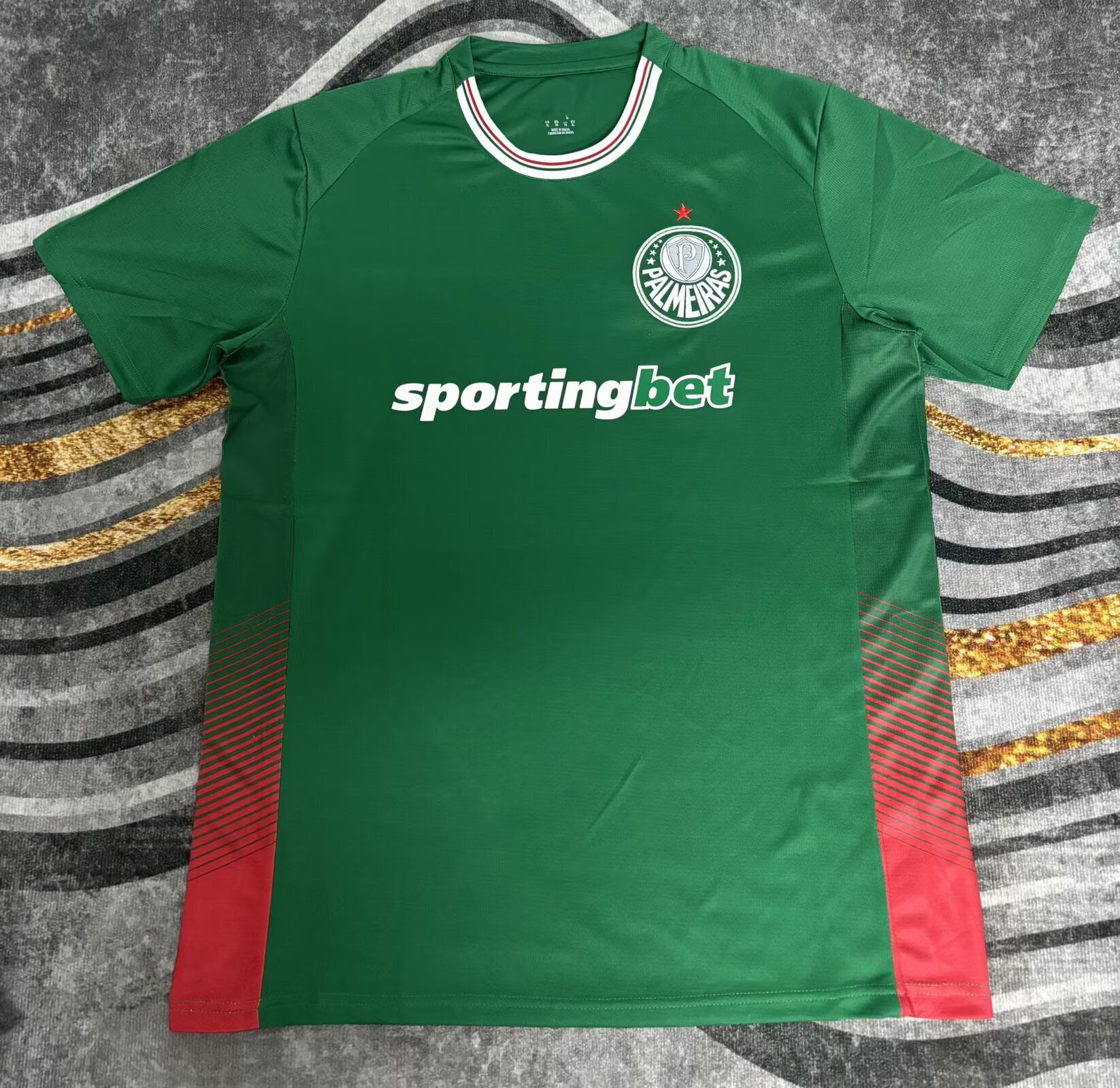2627 Camiseta de fútbol de la Copa del Mundo Brasil Palmeiras Flamenco Camiseta de fútbol de manga corta