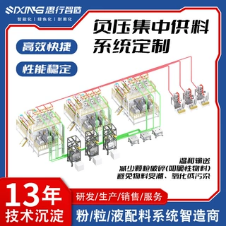 厂家负压集中供料系统定制 自动中央供料系统高性能粉体输送系统