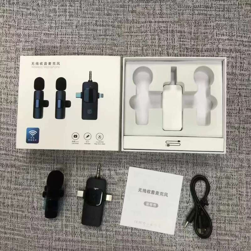 クロスボーダー無線クリップマイクk8 k9一ドラッグ二携帯電話マイク屋外ビデオライブ録音無線麦|undefined