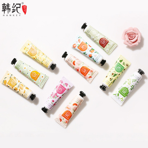 Han Jihua Fruity Chamomile Hand Cream Moisturizing and Anti-Drying Peach Hand Cream Gift Box Small Branch Wholesale