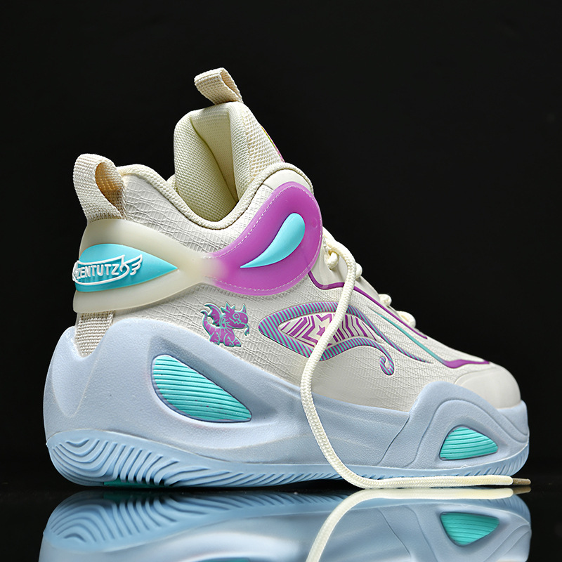 Running shoes Summer volleyball sneakers Youth shock-absorbing basketball shoes Running shoes Men's shoes_voghion.com