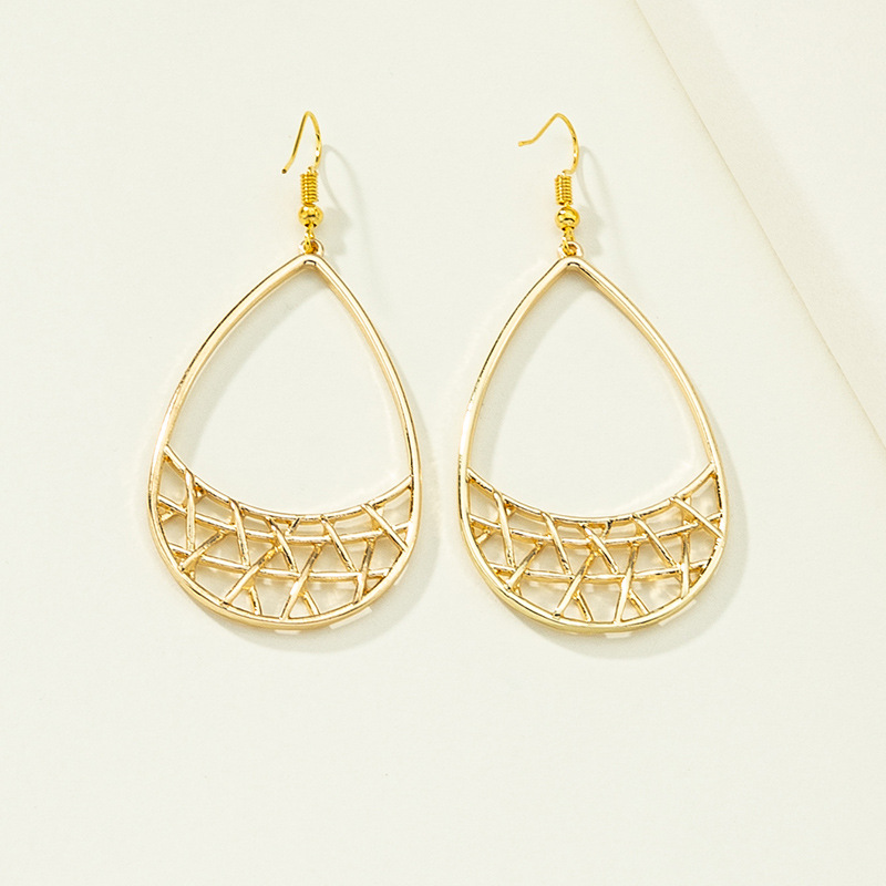 Fashion Circle Geometric Alloy Earrings display picture 4