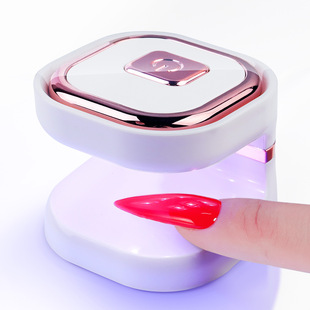 Cross-border nail lamp mini portable nail lamp small square nail polish glue baking lamp USB phototherapy lamp