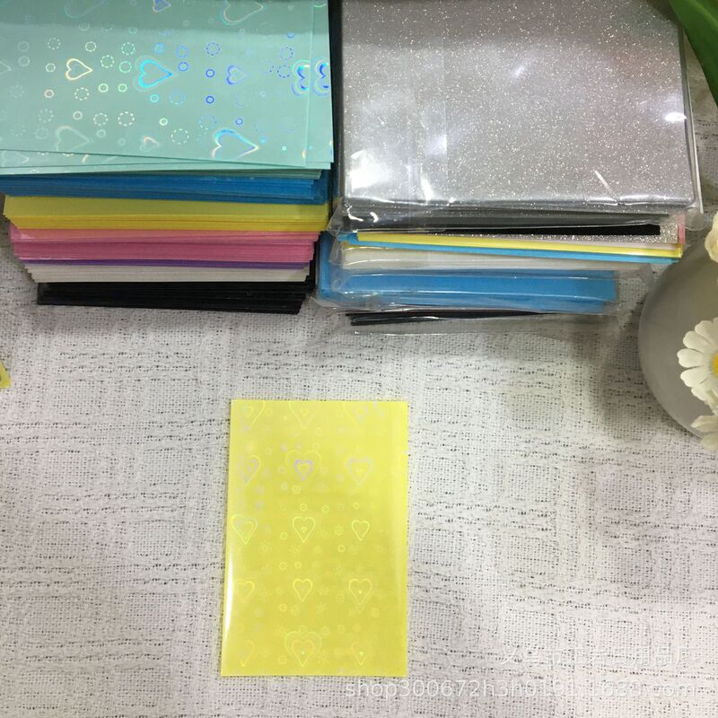 20丝高透明CPP卡膜3寸专辑小卡咕卡卡套6寸生写吧唧拍立得爆米花|undefined