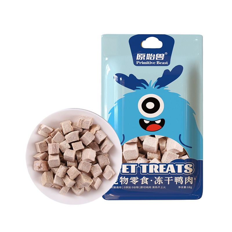 Carne de pato liofilizada-12g