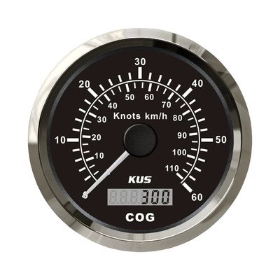 Kus 85mm GPS Spidometr Azimut Ekranı ilə 12V 24V Gəmilər və Yaxtalar üçün