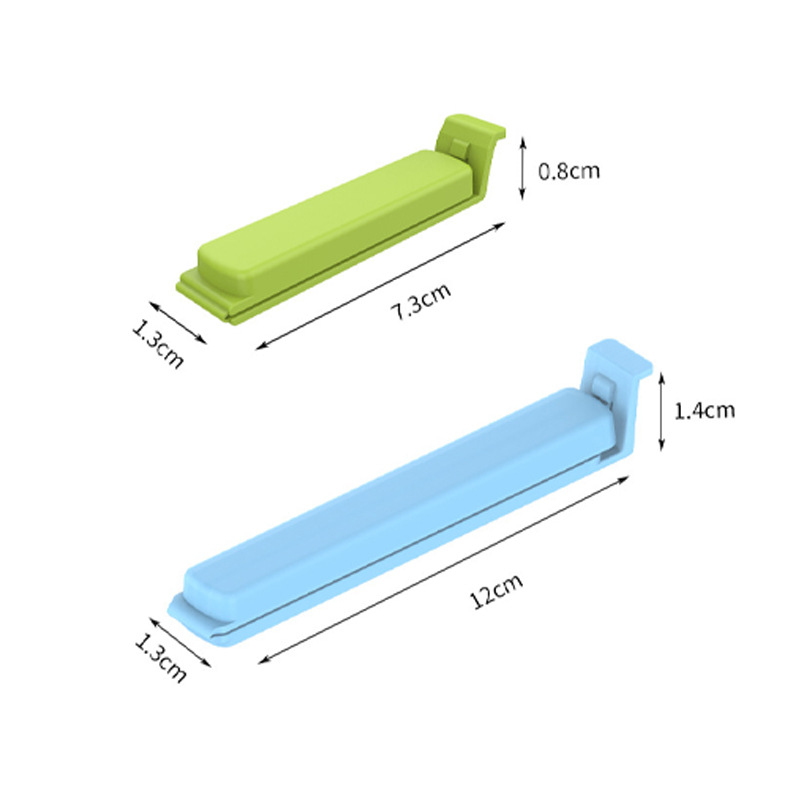 Fábrica en stock clip de comida clip de plástico bolsa de alimentos clip de sellado clip de té merienda bolsa de sellado clip de regalo