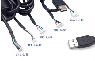 USB2.0�DMX1.25mm5P�����B�Ӿ��|�����Ӿ�4о���ξ�USB����������