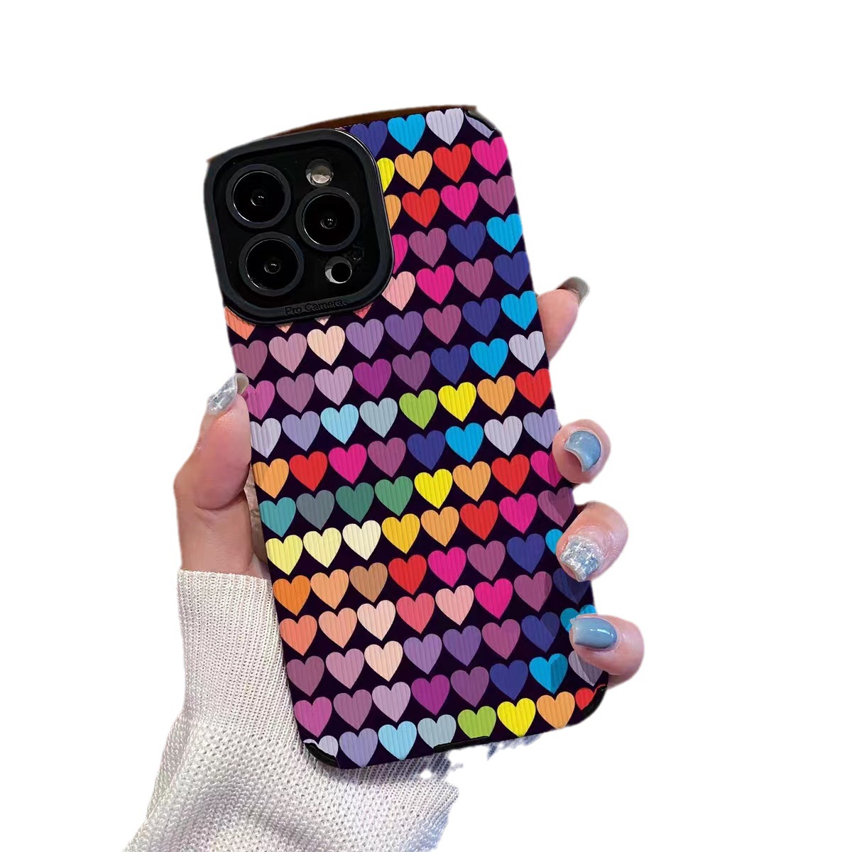 Cute Heart Phone Case For Samsung A71 A53 A32 Protective Cover_voghion.com