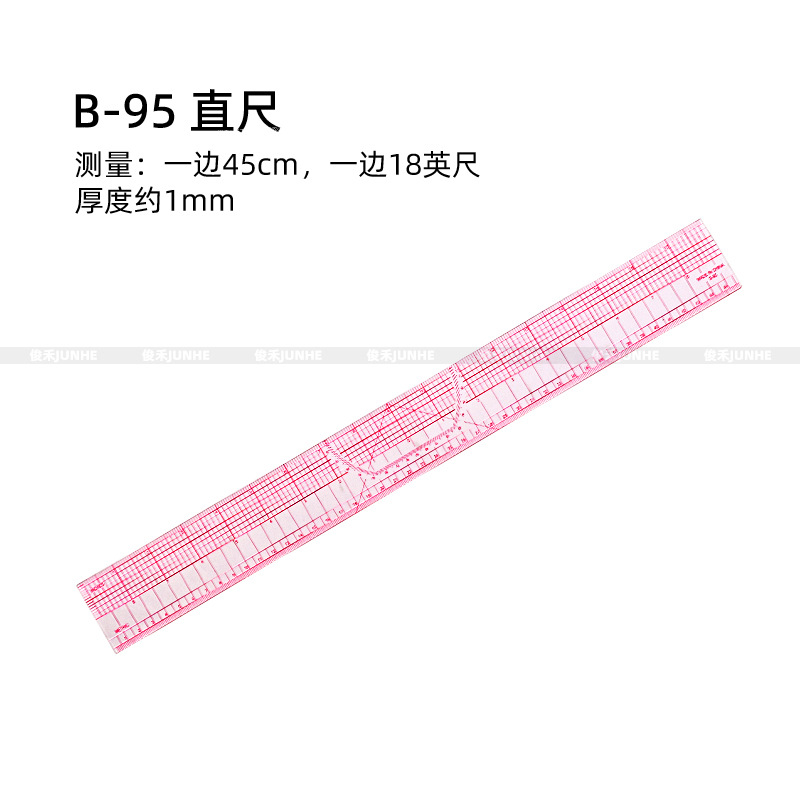 Tamaño de impresión regla ropa proporcional placa haciendo ropa curva corte herramienta de costura multifuncional regla de impresión