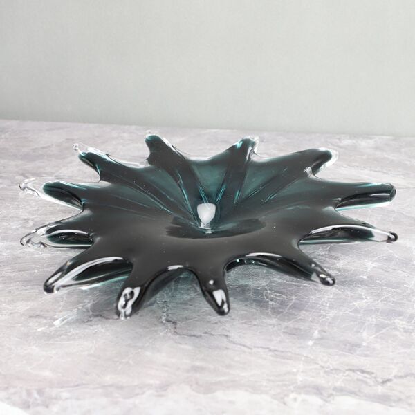 New Chinese -style water flower glazed fruit plate model room TV…