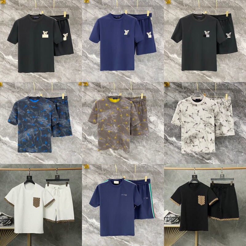 High-Quality Authentic Version European and American 2026Ss New Spring/Summer Trendy Casual Short-Sleeve Shorts Set High-End High-Quality Authentic Version European and American 2026Ss New Spring/Summer Trendy Casual Short-Sleeve Shorts Set High-End