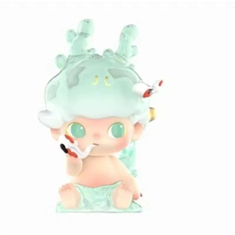Фигурка Дракона Yin, модная игровая серия, новогодняя слепая коробка, коллекционная фигурка в стиле комиксов «Королевский Водяной Дракон», подарок домашнего изготовления