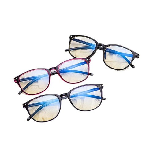 Anti-radiation and anti-blue light glasses for women's mobile phone glasses, anti-blue light and non-prescription flat glasses for mobile phone and computer glasses