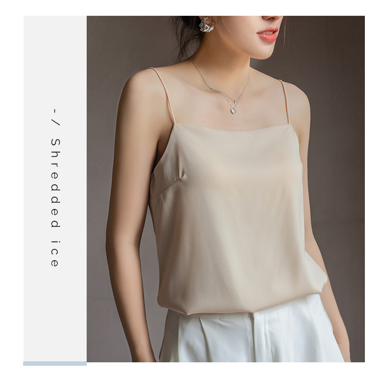 Slim Fit Type Wholesale Women's Casual Simple Style Solid Color Backless Tank Tops