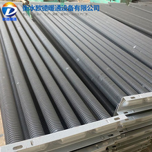 厂家批发 高频焊翅片管散热器 大棚用钢制排管暖气片 型号
